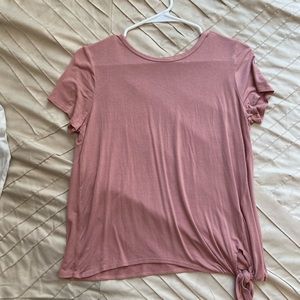 Olivia Rae knot tee